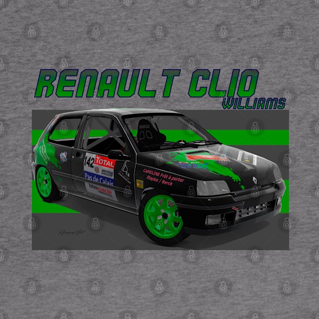 Renault Clio Williams by PjesusArt